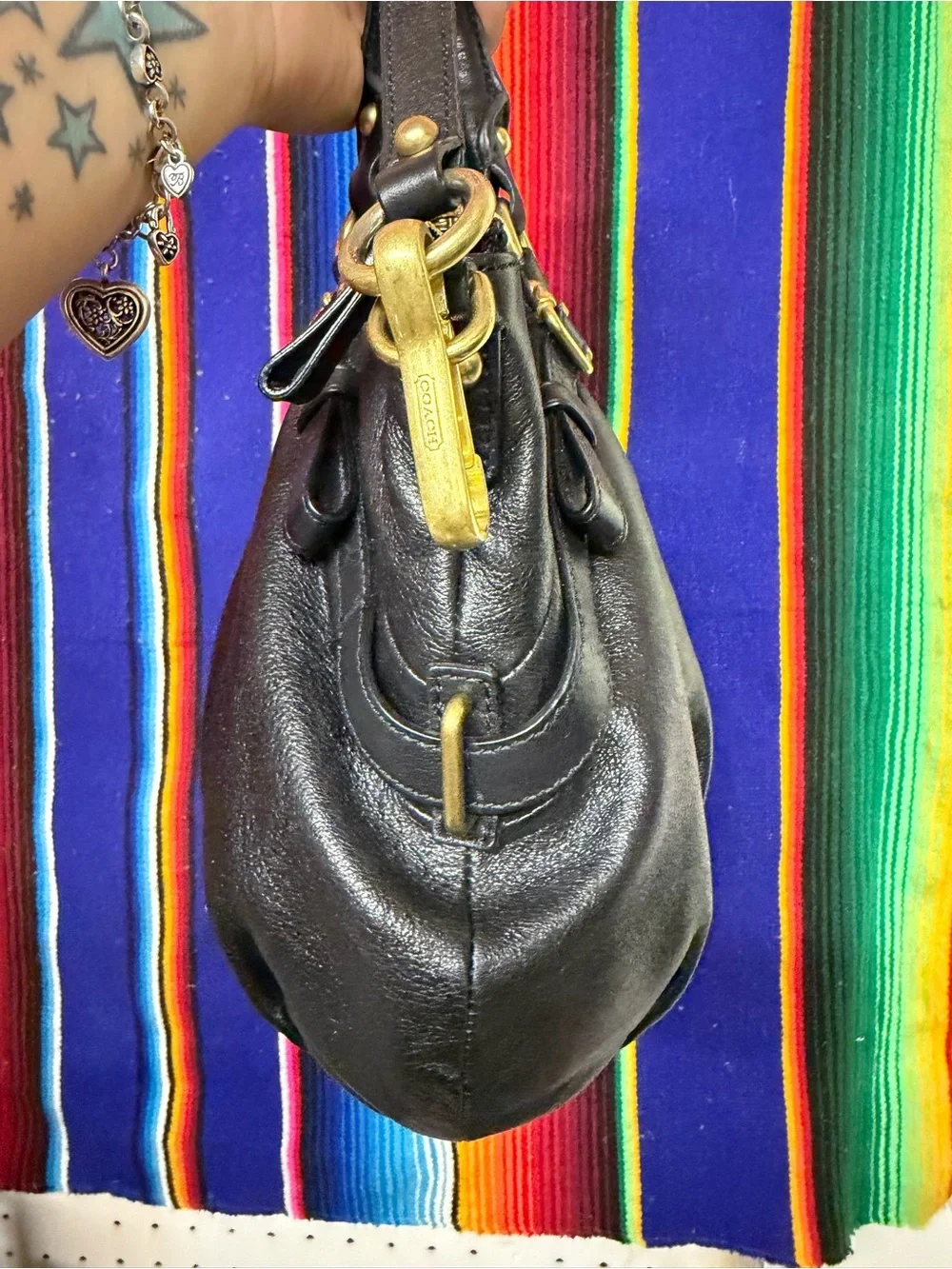 Coach classic leather
